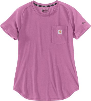 Carhartt Damen Midweight S/S Pocket T-Shirt Thistle