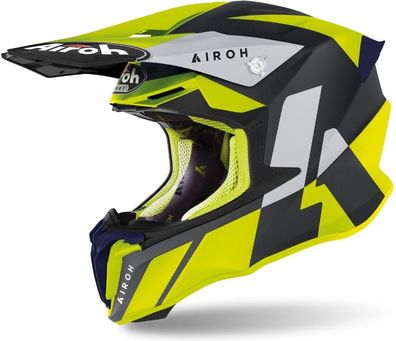 Airoh Crosshelm Twist 2.0 Lift Yellow Matt