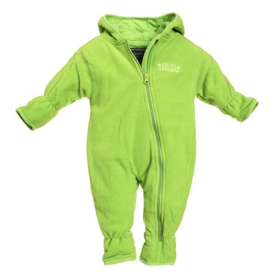 BMS Kinder / Kleinkinder Antarctic Clima-Fleece Overall Gefüttert Limette