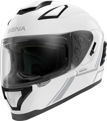 Sena Motorrad Helm Stryker Weiß