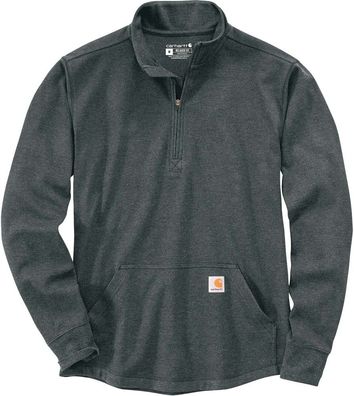 Carhartt Longsleeve Half Zip Thermal L/S T-Shirt Elm Heather