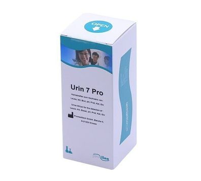 Urin 7 Teststreifen 100 Stück 09-2025 Urintest Urinteste Urinstix Teste Proline