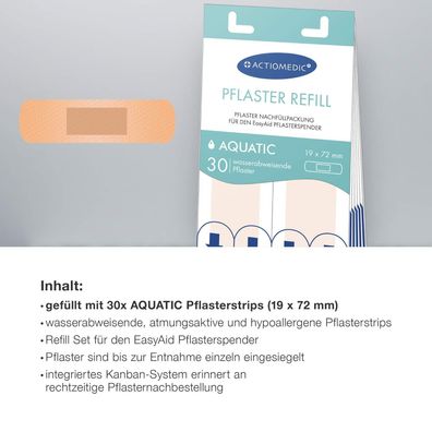 Pflaster-Spender EasyAid Aquatic Refill