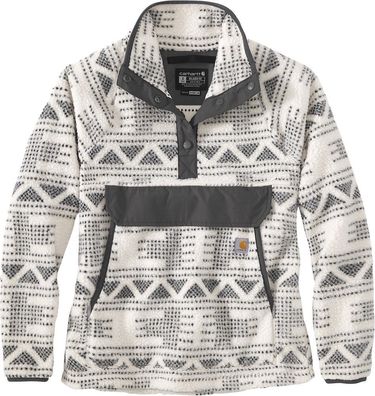 Carhartt Damen Relaxed Fit Fleece Pullover Malt Geometric Print