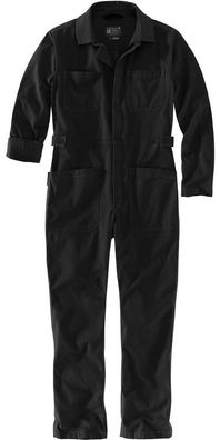 Carhartt Damen Overall Rugged Flex Relaxed Canvas Coverall Black