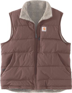 Carhartt Damen Weste Relaxed Midweight Utility Vest Nutmeg