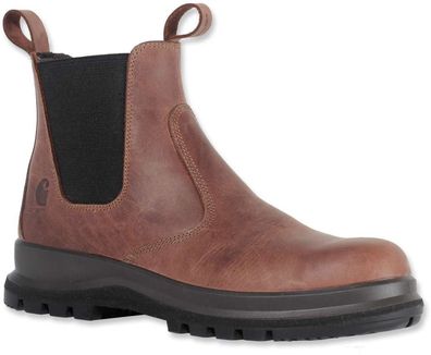 Carhartt Herren Sicherheitsstiefel Carter Chelsea Boot Dark Brown