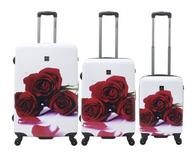 Saxoline Spinner 4 Rollen TSA Gr. S/M/L/SET Red Roses