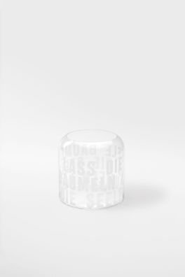 Wunderglas Vase "Lass die Seele baumeln" Glasvase - Räder Design