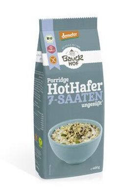 Bauck Mühle 3x Hot Hafer 7-Saaten glutenfrei Demeter 400g