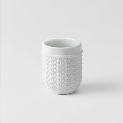 Strickmuster Becher Porzellanbecher Kaffeebecher Teebecher - Räder Design