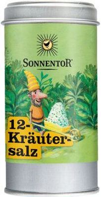 Sonnentor 3x 12-Kräutersalz, Streudose 75g