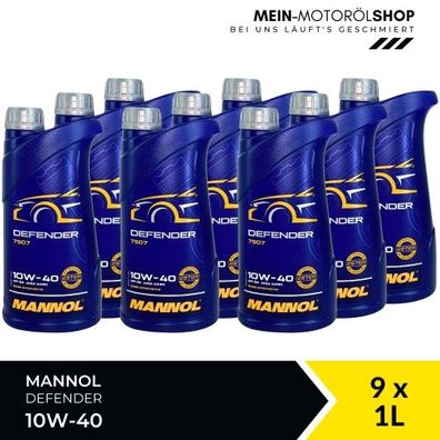 Mannol Defender 10W-40 9x1 Liter