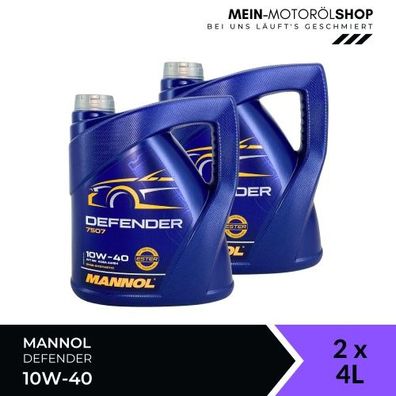 Mannol Defender 10W-40 2x4 Liter