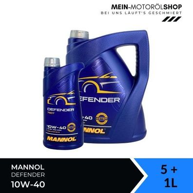 Mannol Defender 10W-40 5 + 1 Liter