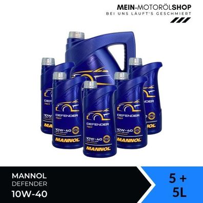 Mannol Defender 10W-40 5 + 5 Liter