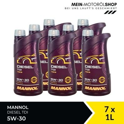 Mannol Diesel TDI 5W-30 7x1 Liter