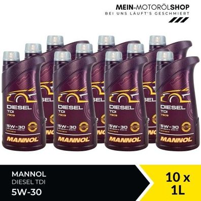 Mannol Diesel TDI 5W-30 10x1 Liter