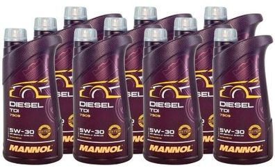 Mannol Diesel TDI 5W-30 10x1 Liter