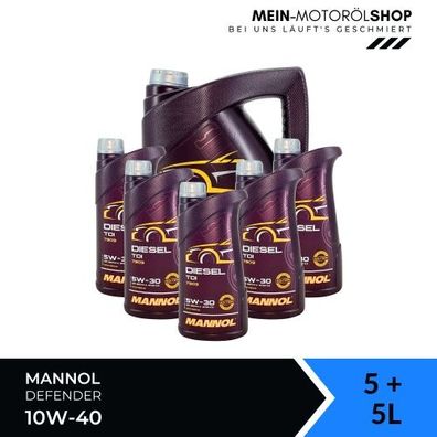 Mannol Diesel TDI 5W-30 5 + 5 Liter