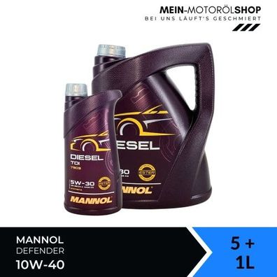 Mannol Diesel TDI 5W-30 5 + 1 Liter