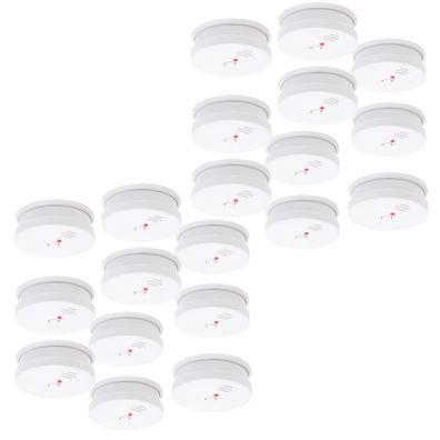 20x Rauchmelder 9V Batterie 85dB Brandmelder Rauchwarnmelder EN 14604