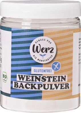 Naturkornmühle Werz 6x Weinstein Backpulver, glutenfrei 150g