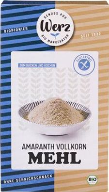 Naturkornmühle Werz Amaranth Vollkorn Mehl, glutenfrei 500g