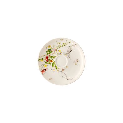 Kaffee-Untertasse Coup - Rosenthal Brillance BONE CHINA FLEURS Sauvages - 10530-40510