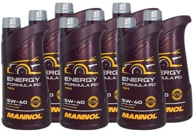 Mannol Energy Formula PD 5W-40 8x1 Liter