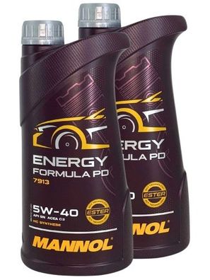 Mannol Energy Formula PD 5W-40 2x1 Liter