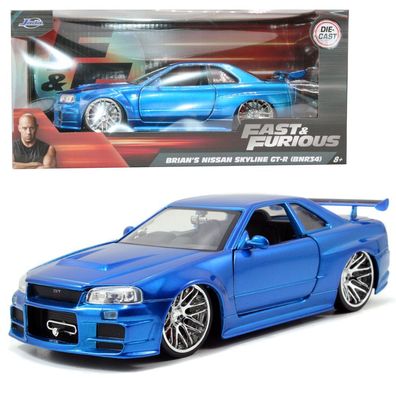 Nissan Skyline GT-R | Jada Fast & Furious Die-Cast Fahrzeug Collection