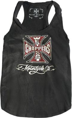 WCC West Coast Choppers Female Shirt Motorcycle Co. Magic Day Black