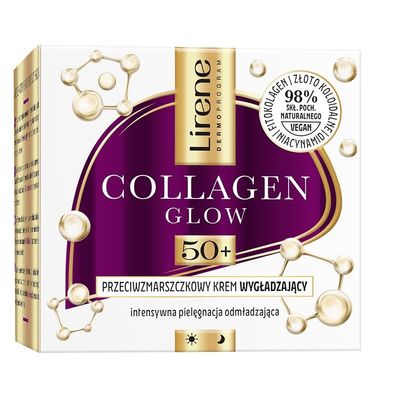 Lirene Collagen Glow Anti-Aging Creme 50 + , 50ml