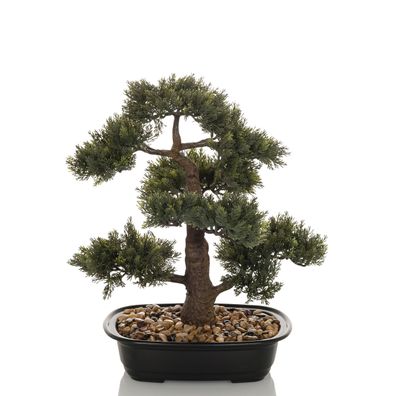 bümö plants Bonsai Kunstbaum - Täuschend echter Bonsaibaum, geruchlose Premium Kunstp