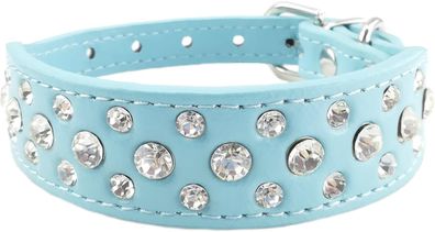 Welpenhalsband Bling Collar Pets Séßes Hundehalsband mit Diamanten fér Mädchen