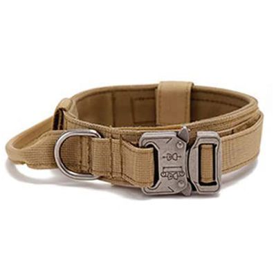 Verstellbares Hundehalsband, bequem, atmungsaktiv, Hundehalsband mit Metallschnalle u