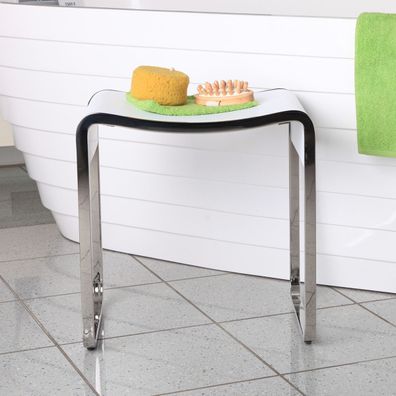 Design Spa Badhocker aus Mineralguss Modell "Mailand"