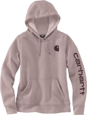 Carhartt Damen Logo Sleeve Graphic Sweatshirt Mink