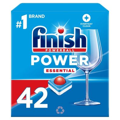 Finish Power Essential Geschirrspültabs, 42 Stück