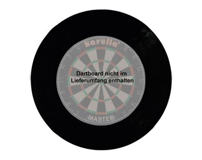 Karella Catchring EVA 4-teilig schwarz | Dart Board Surround Border Umrandung für