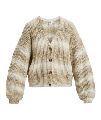 ROXY Women Cardigan Marble Tiles Gradient parchment