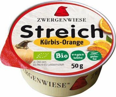 Zwergenwiese 6x Kleiner Streich Kürbis-Orange 50g