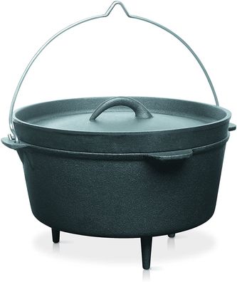 Barbecook Dutch Oven 3 L Junko Kochtopf aus Gusseisen