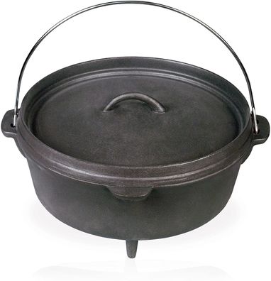 Barbecook Dutch Oven 9 L Junko Kochtopf aus Gusseisen