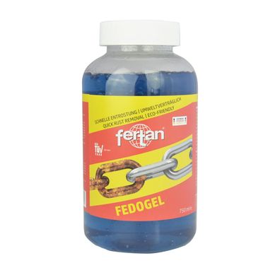 FERTAN 23530 Fedogel 750 ml Rostentferner-Gel Entroster Rostlöser