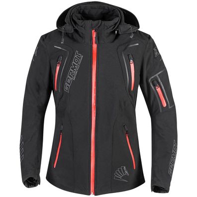 Germot Jacke Softshelljacke Novara Damen Black/Red