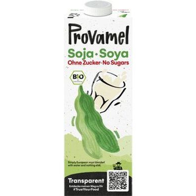 Provamel 3x Provamel Bio Sojadrink Ohne Zucker 1l