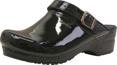 Sanita Damen Offener Clog Original-Freya Open Black