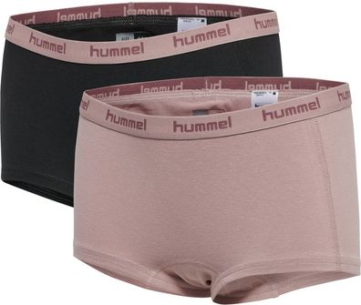 Hummel Kinder Carolina Hipsters 2-Pack Woodrose